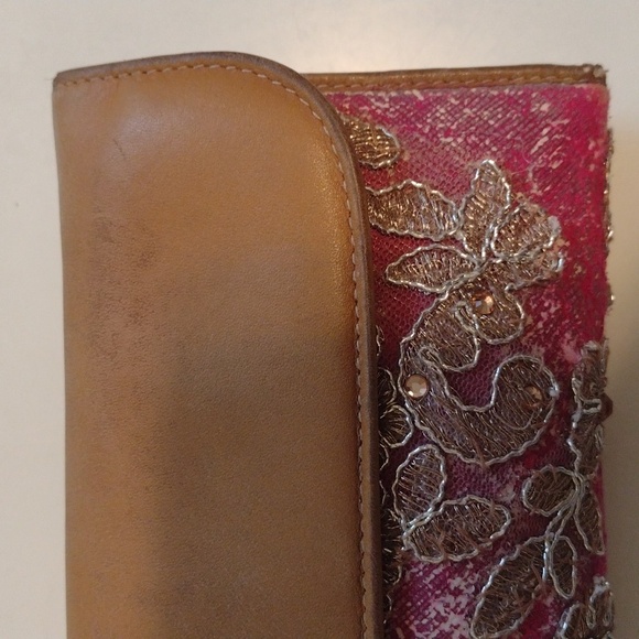 Vintage 90s Upcycled Authentic Fendi Genuine Leather Wallet - Picture 11 of 16